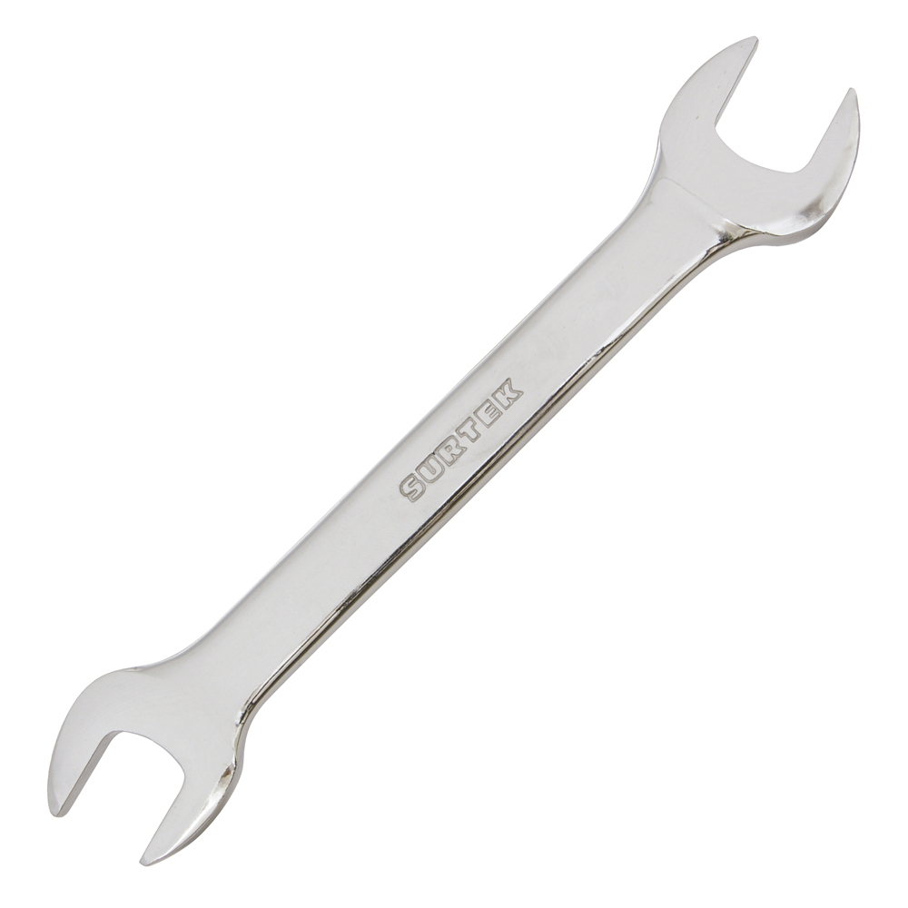 Llave española pulido espejo en pulgadas, 1/4" x 5/16"