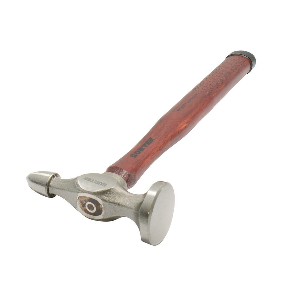 Martillo laminero plana-corta con mango de madera hickory Americano de 13", 11 oz