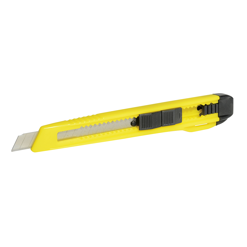 Cutter con cuerpo de plástico de 9 mm, tipo lápiz