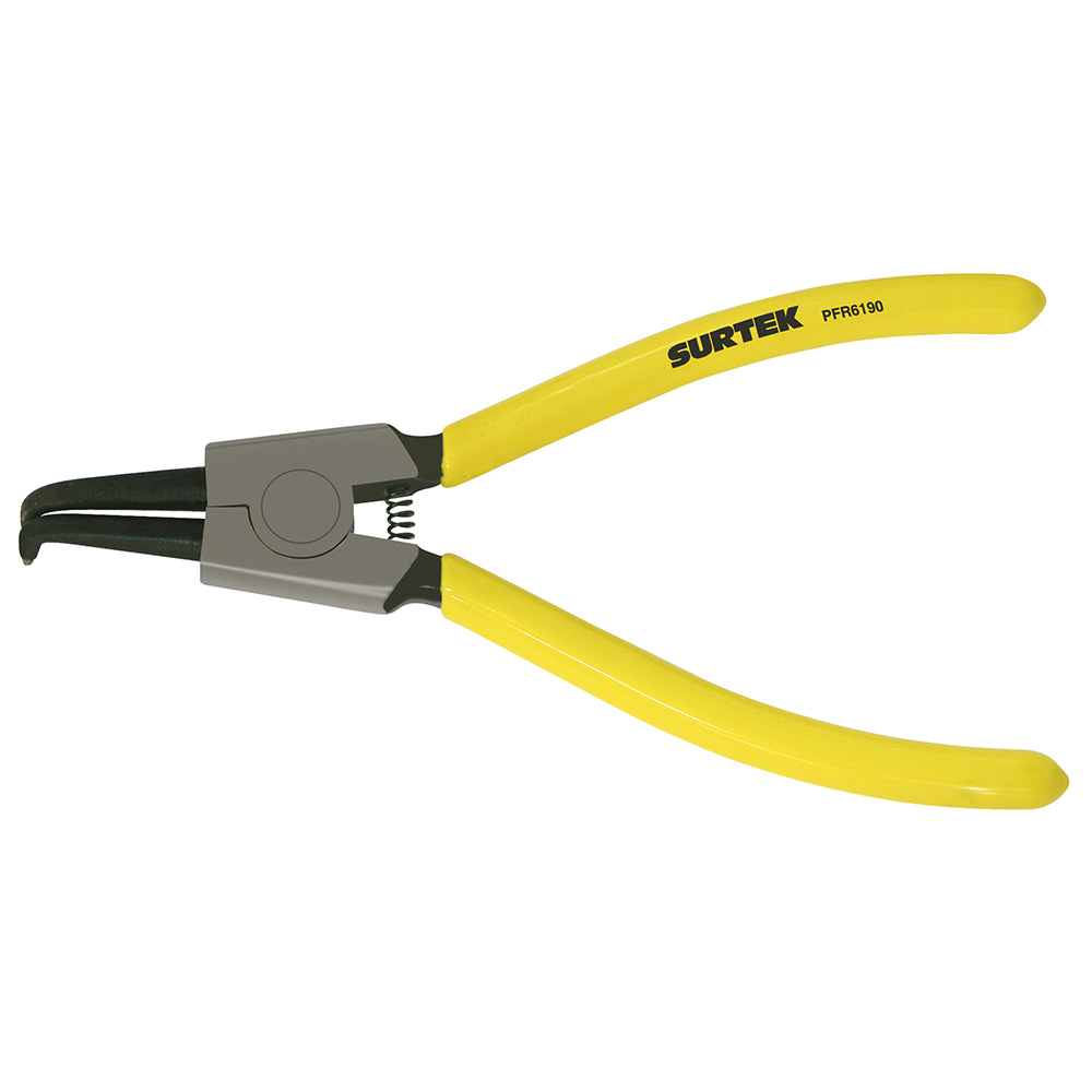 Pinza con mango para anillos de retención fijas tipo externo 1.8 mm ángulo de 90°