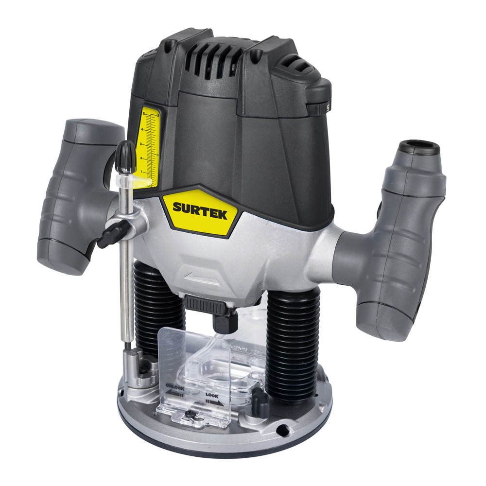 Router 1/4"-1/2" 1,200 W 120 V, 11,000-28,000 RPM