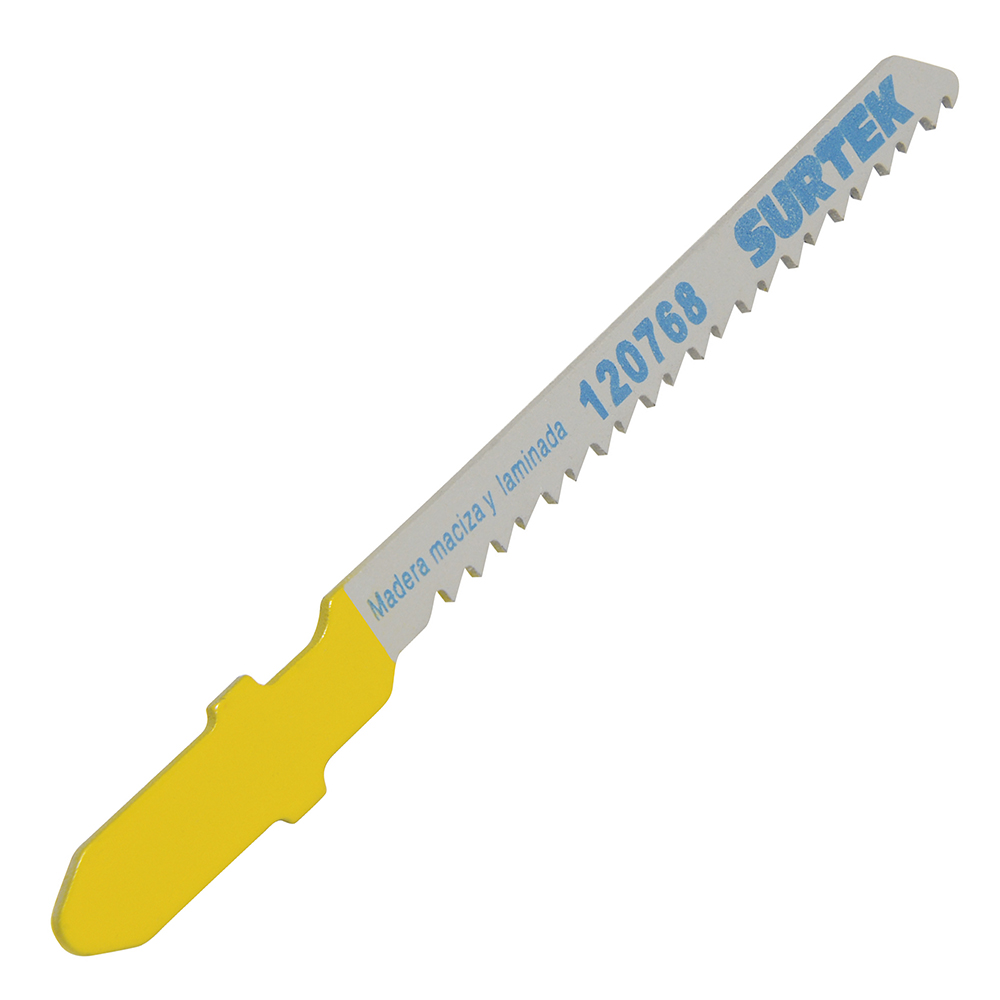 Segueta para sierra caladora 12 DPP, acabado fino, zanco T, 5 piezas