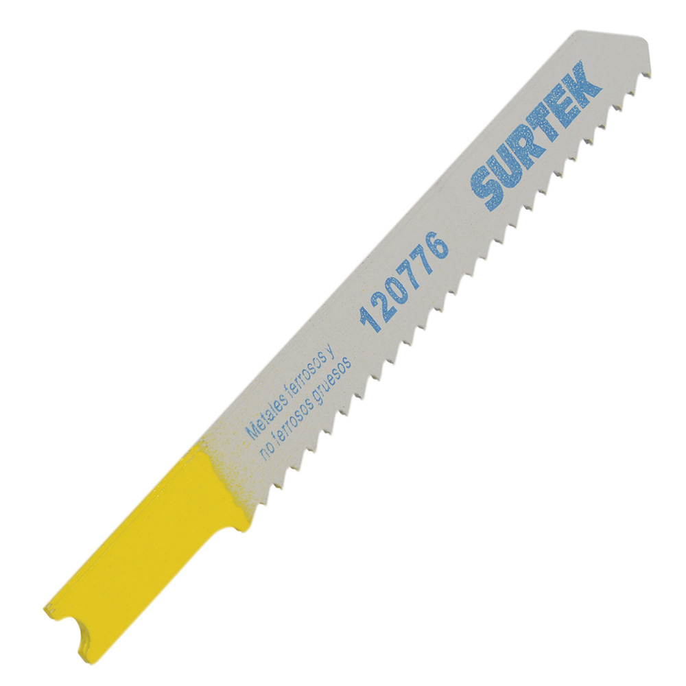 Segueta para sierra caladora 12 DPP, fino, zanco U, 5 piezas