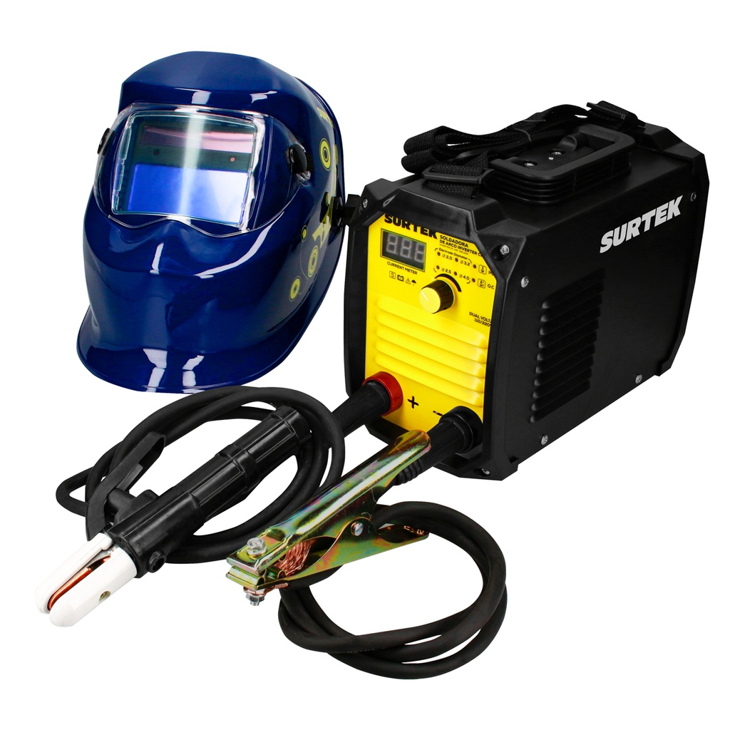 [JSC2A] Juego de soldadora y careta, 2 piezas