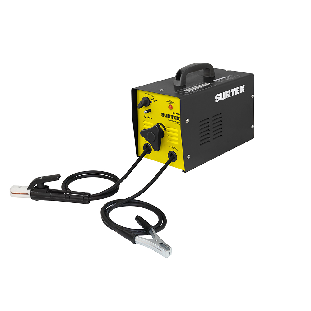 Soldadora de transformador por arco para electrodos 110 V 50-130 A