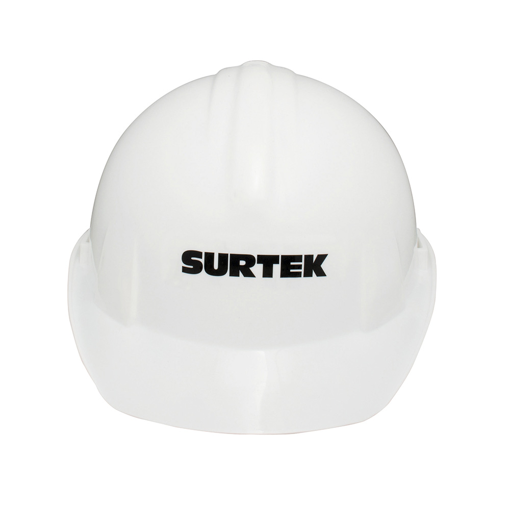 [137310] Casco de seguridad con ajuste de intervalos, color blanco