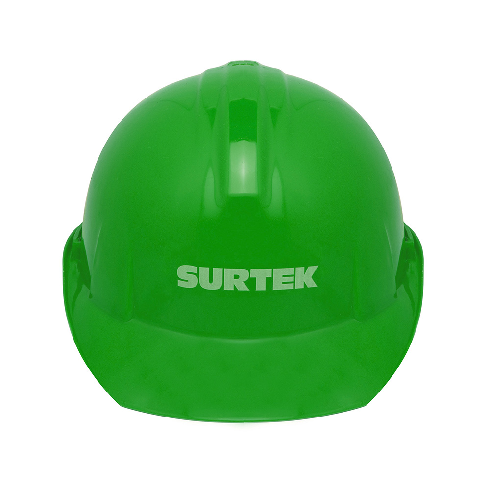 [137313] Casco de seguridad con ajuste de intervalos, color verde