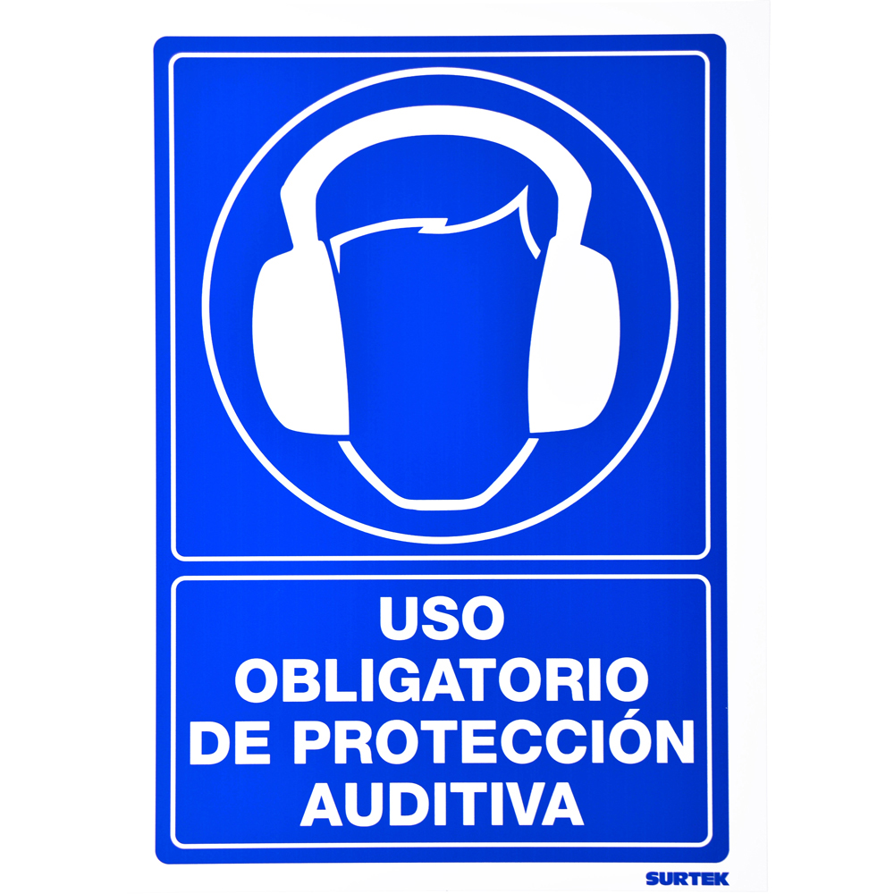 [SES18] Señal "Uso obligatorio de protección auditiva"