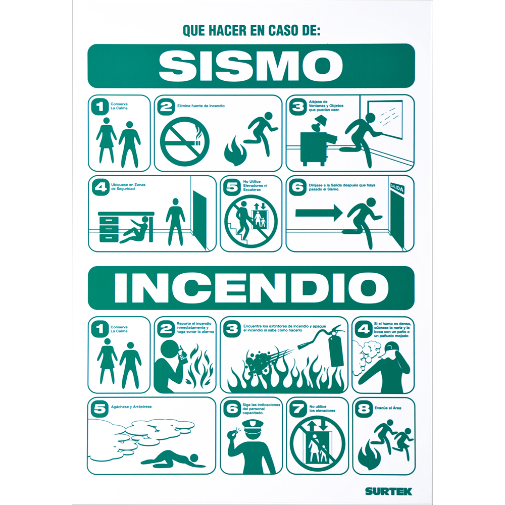 [SES49] Señal "Sismo/incendio"