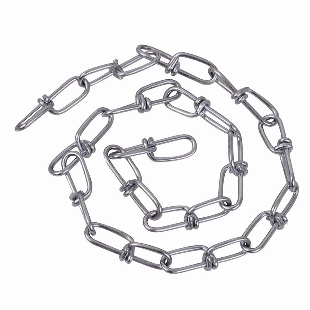 Cadena de acero al carbón tipo Víctor 3.4 mm x 30 m