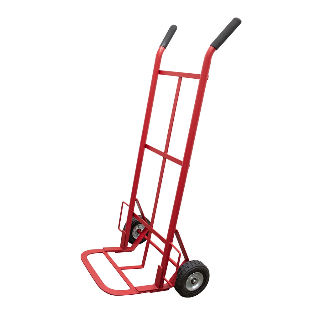 [DBS400R] Diablo bodeguero capacidad 400 kg rojo con llanta sólida
