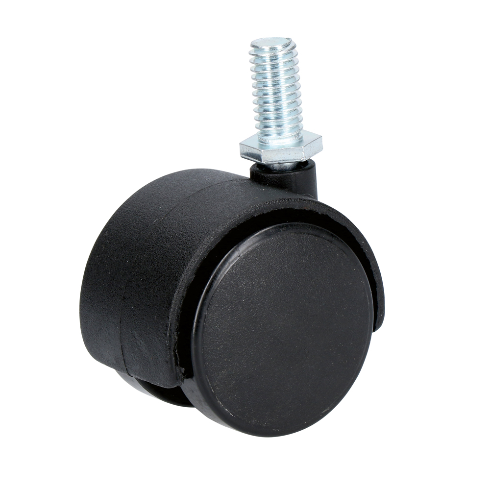 Rodaja tipo yoyo de espiga con rosca 40 mm