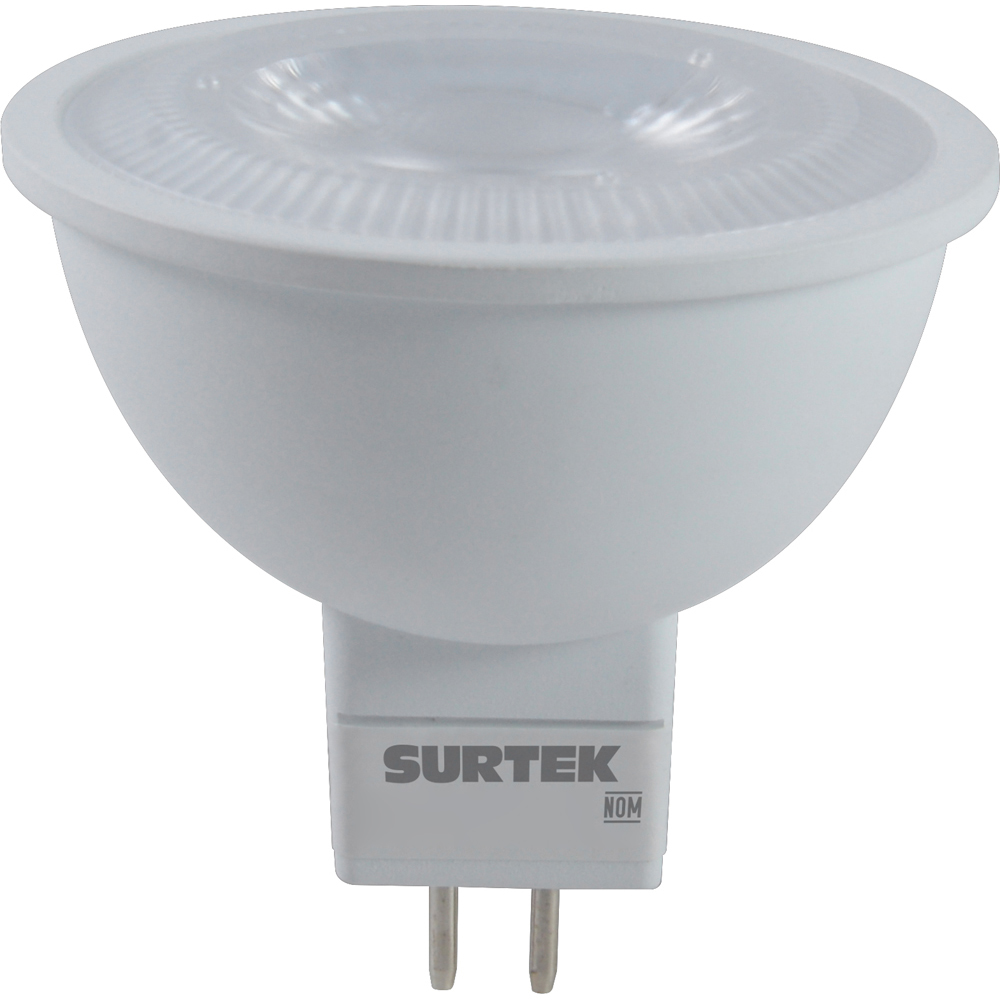 Lámpara de LED Tipo MR16, 4.5 W luz cálida