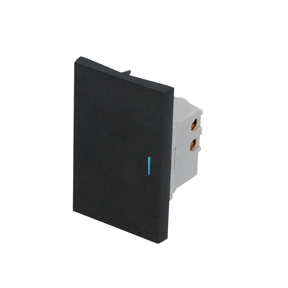 Switch 1/1, línea Premium, color negro