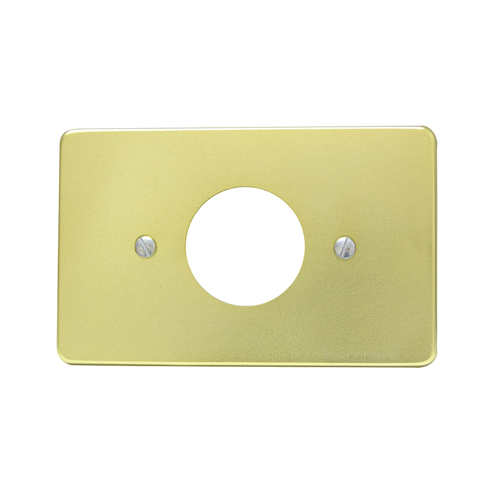 [136608] Placa sencilla de aluminio, línea estándar