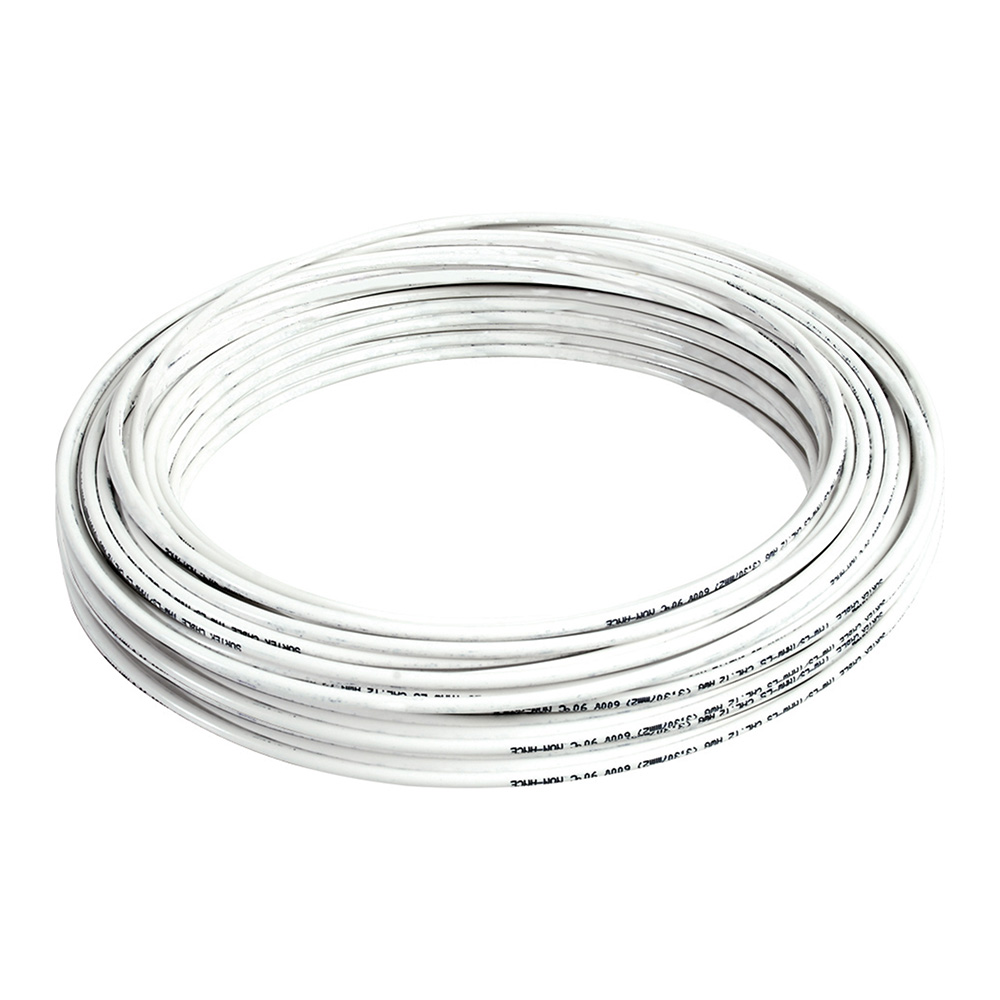 Cable eléctrico THW calibre 12, 1 m color blanco