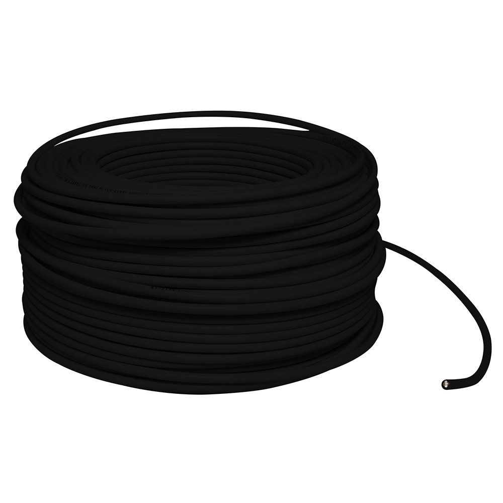 Cable eléctrico UL calibre 14, 1 m color negro