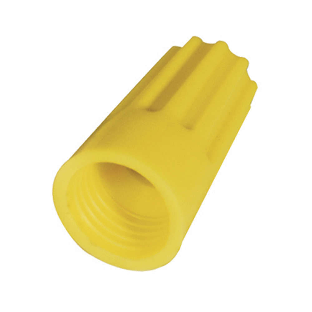 Capuchón para cable calibre 14 - 12, color amarillo