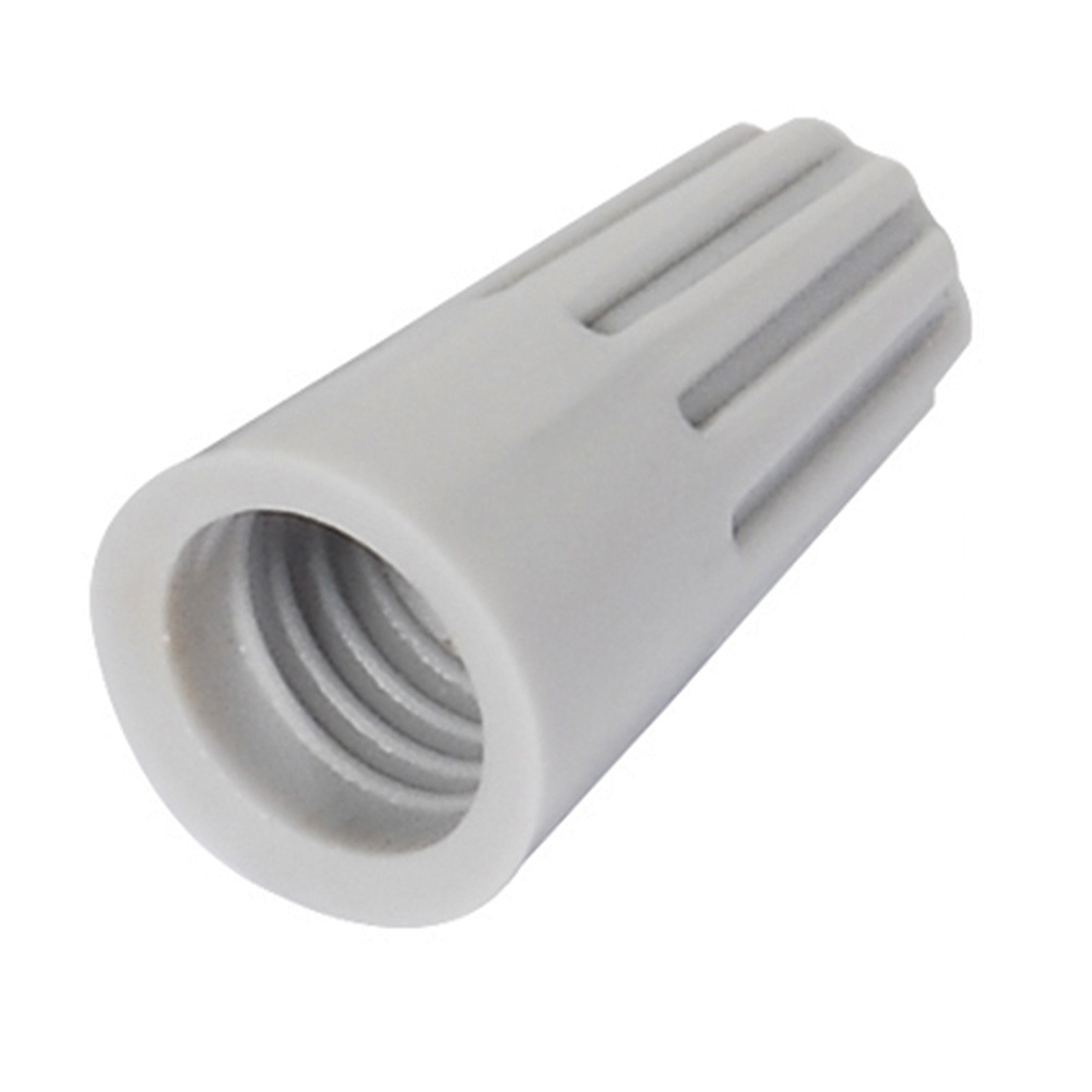 Capuchón para cable calibre 22 - 18, color gris