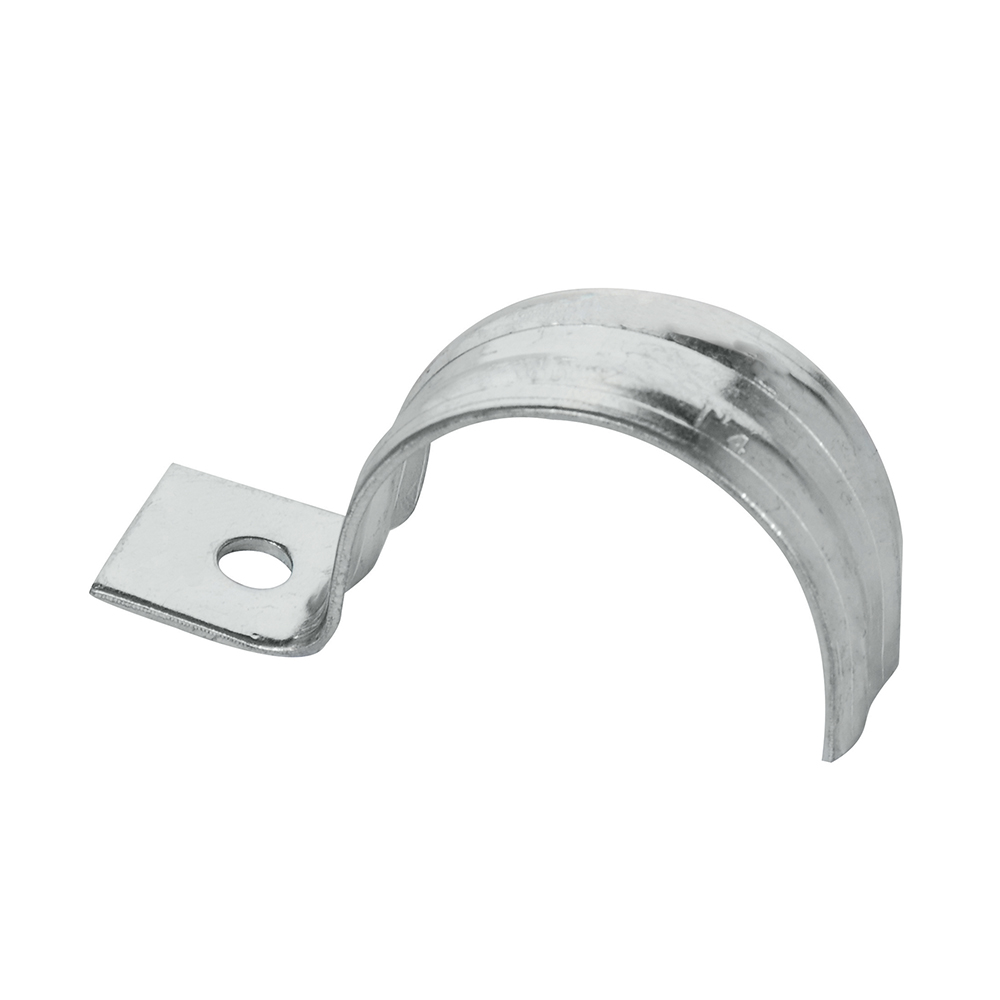 Abrazadera para tubo tipo uña 3/4", 10 piezas