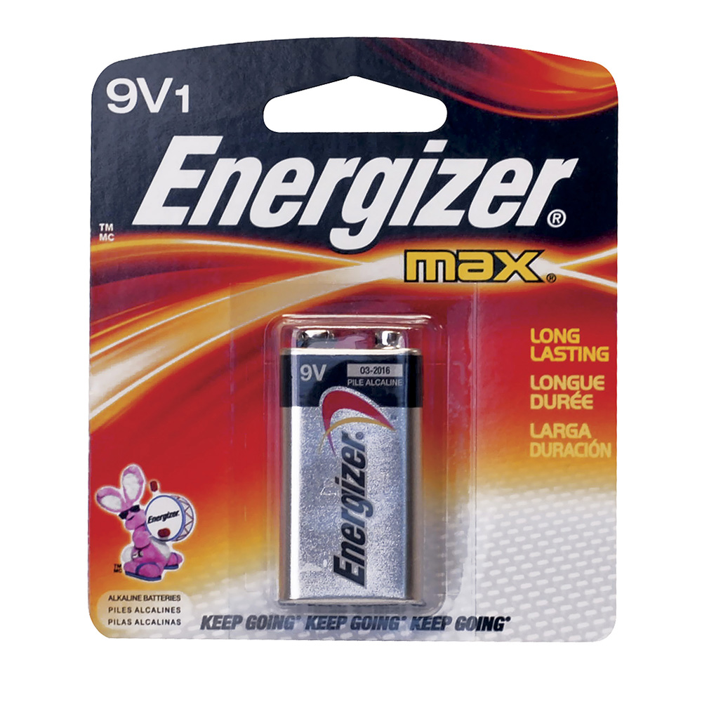 Pila alcalina Energizer® "9V" para el pi 50