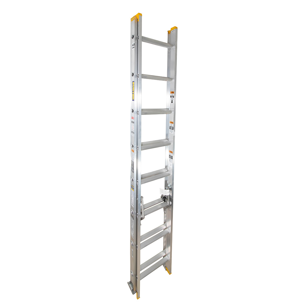 Escalera de extensión tipo 3 de aluminio con 16 peldaños