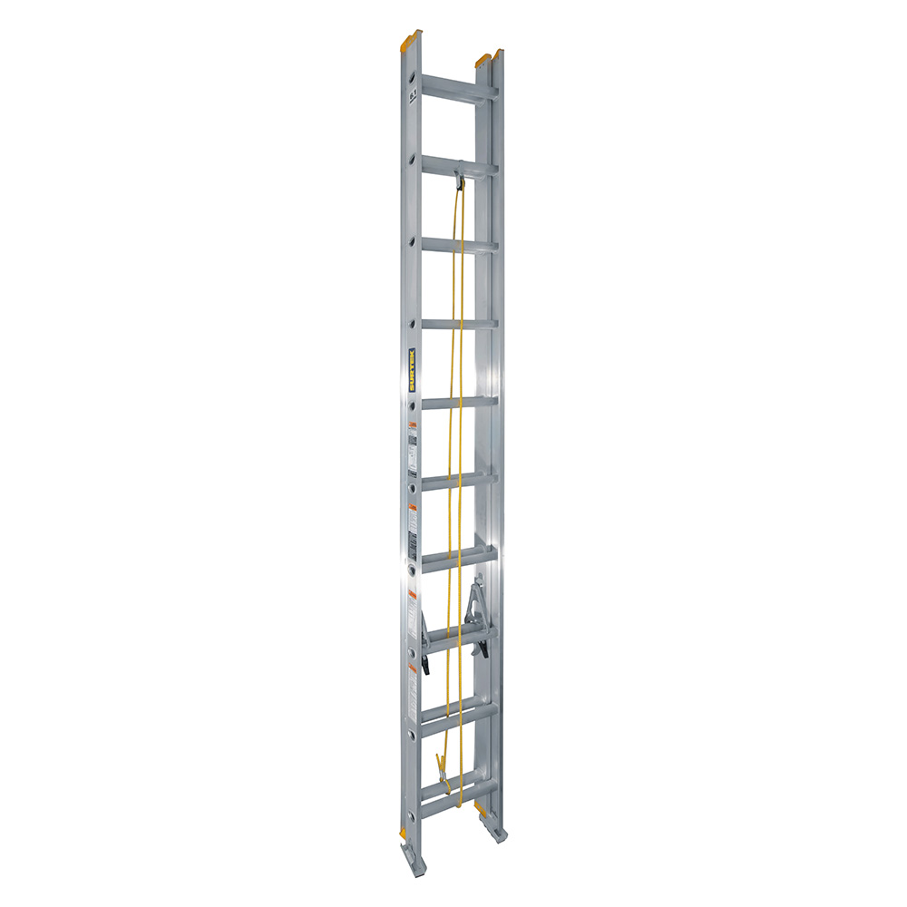 Escalera de extensión tipo 3 de aluminio con 20 peldaños