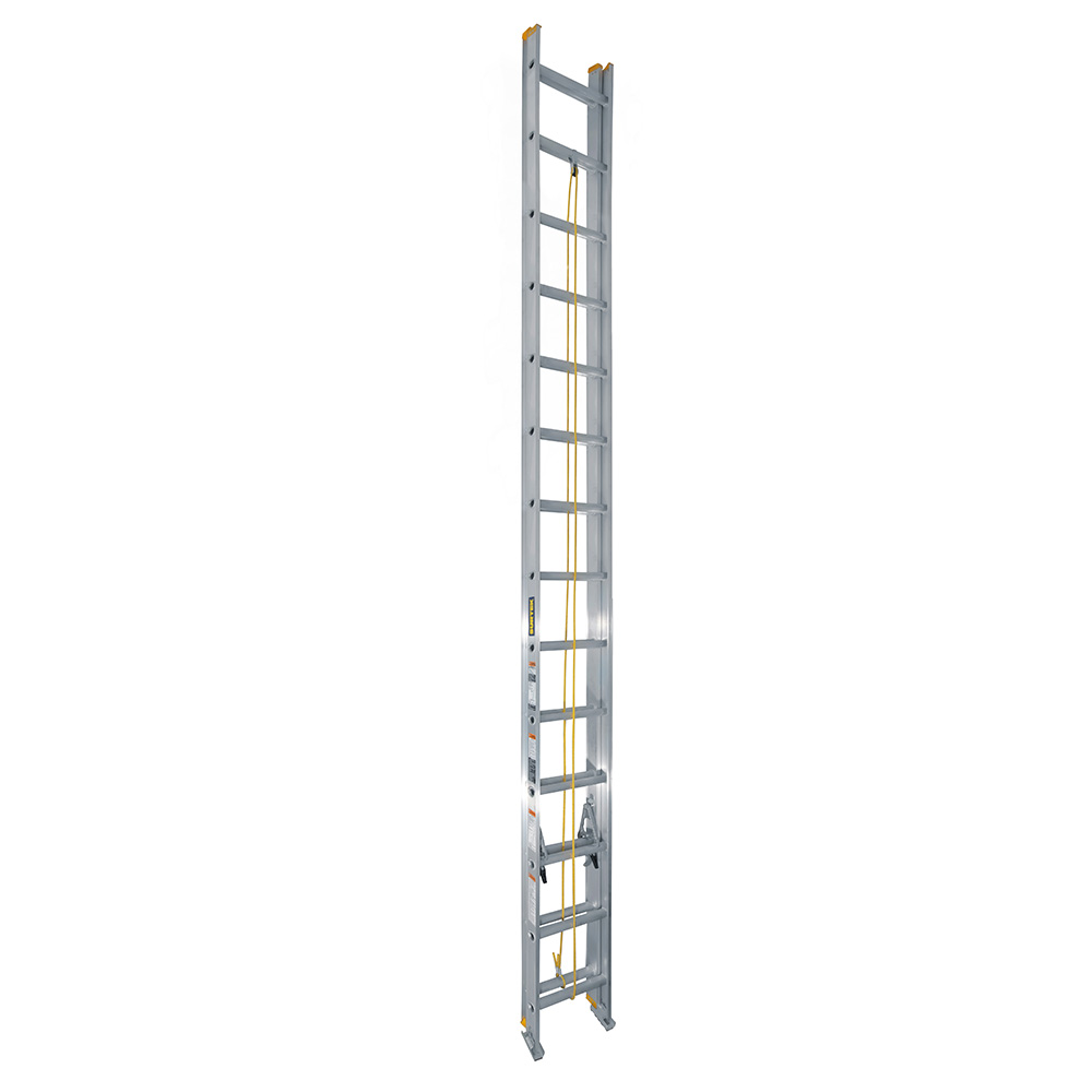 Escalera de extensión tipo 3 de aluminio con 28 peldaños