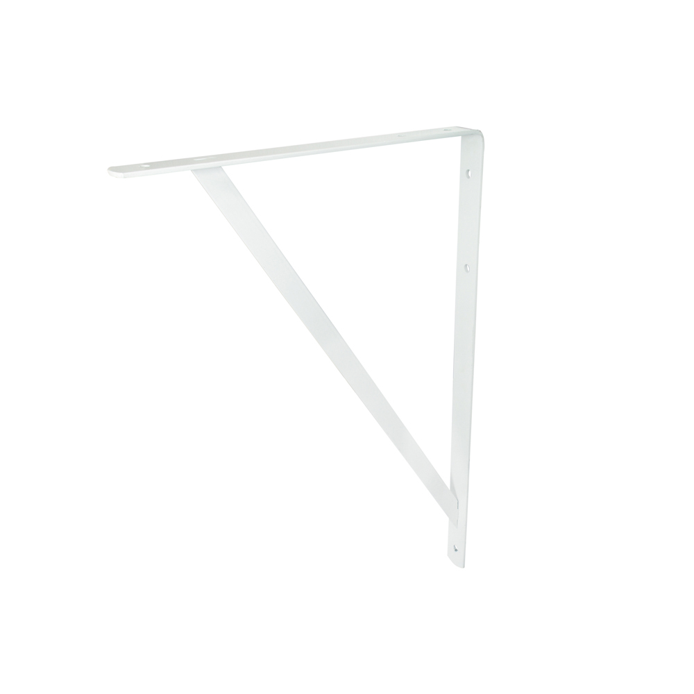 Ménsula con soporte color blanco 10 x 16"