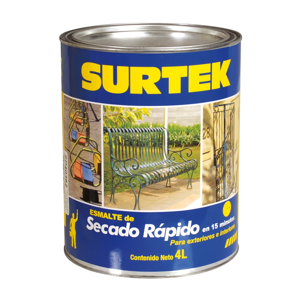 [SP40200] Esmalte de secado rápido 1 Lt color blanco