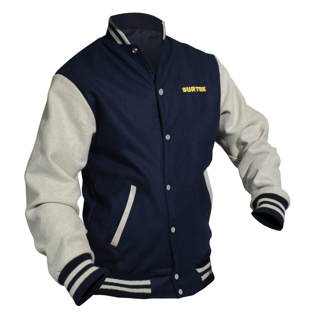 Chamarra tipo universitaria polar talla G