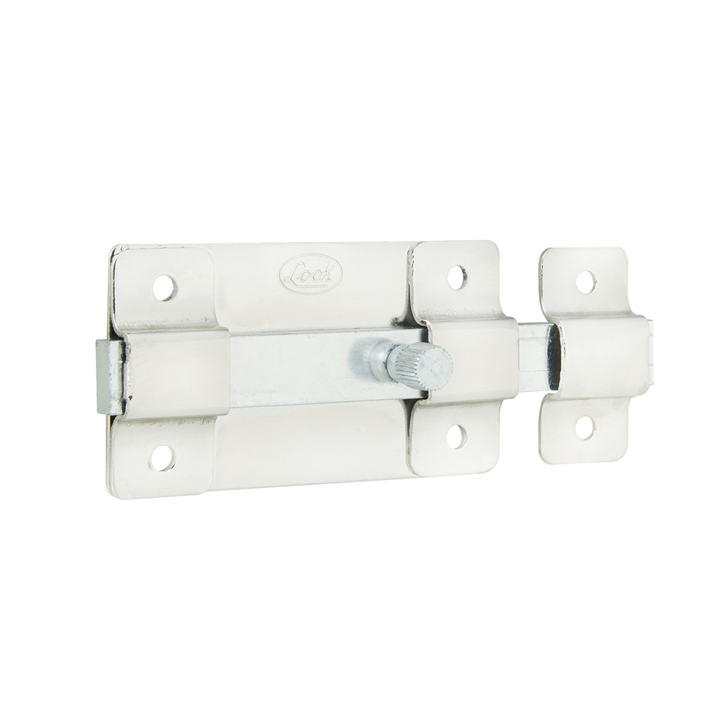 Pasador de sobreponer 5 cm níquel satinado