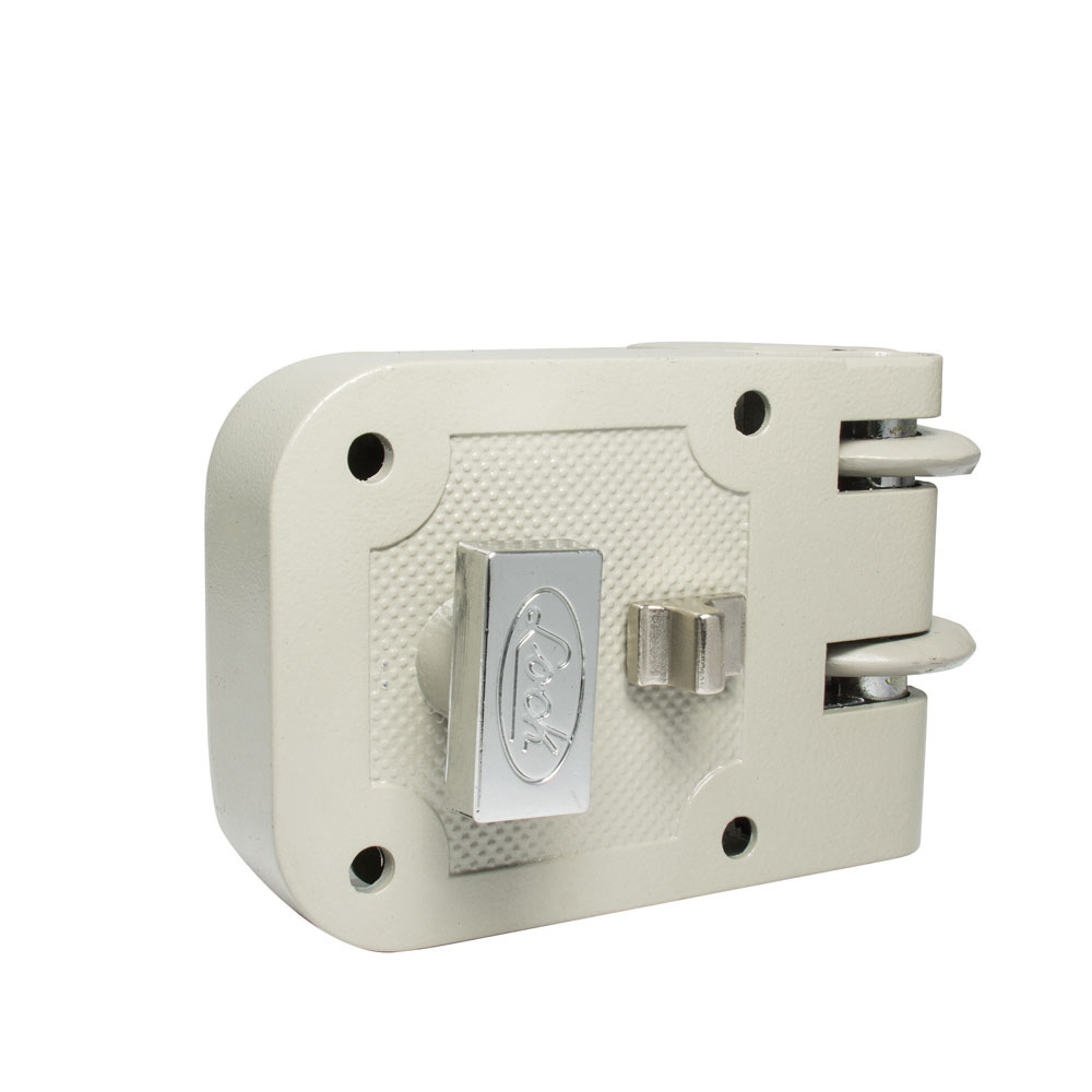 [L520IGS] Cerradura de sobreponer función puerta corrediza, izquierda, llave estándar, en caja