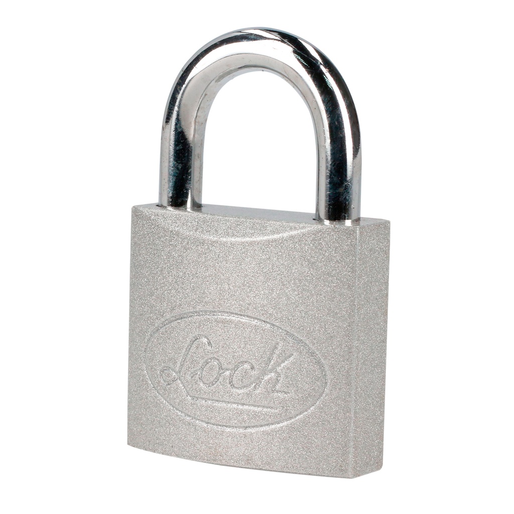 Juego de 4 candados de acero cortos 38 mm, llave estándar