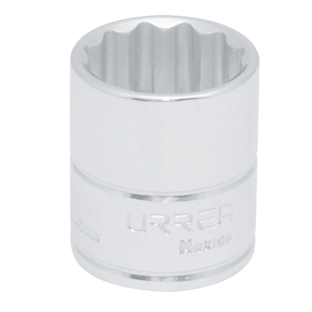 Dado cuadro de 3/8", 12 puntas, en pulgadas, 1"