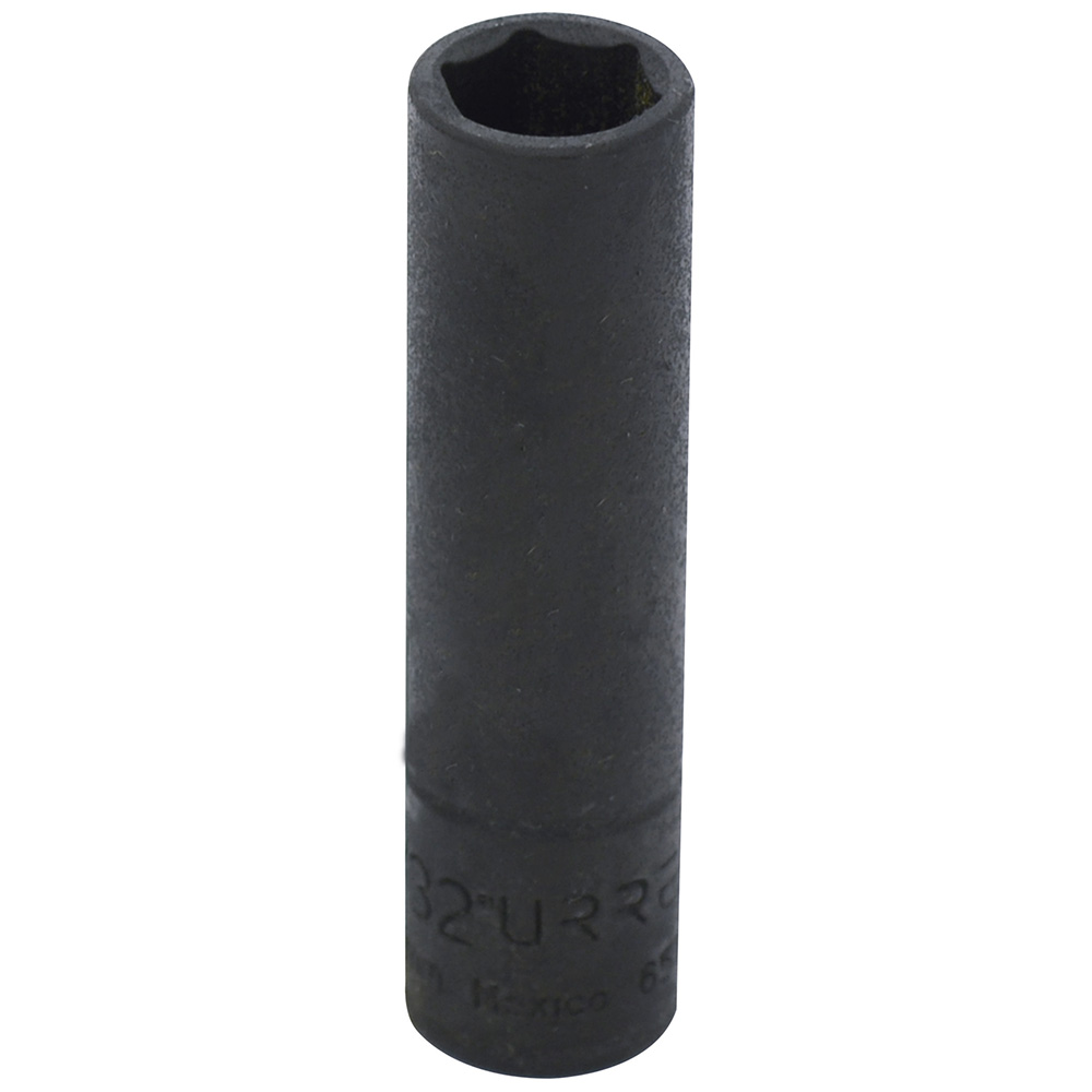 [6511H] Dado de impacto largo cuadro de 1/4", 6 puntas, en pulgadas, 11/32"
