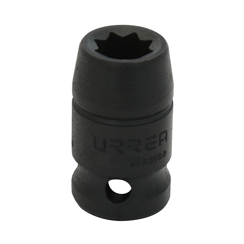 Dado de impacto cuadro de 1/2", 8 puntas, en pulgadas, 1/2"