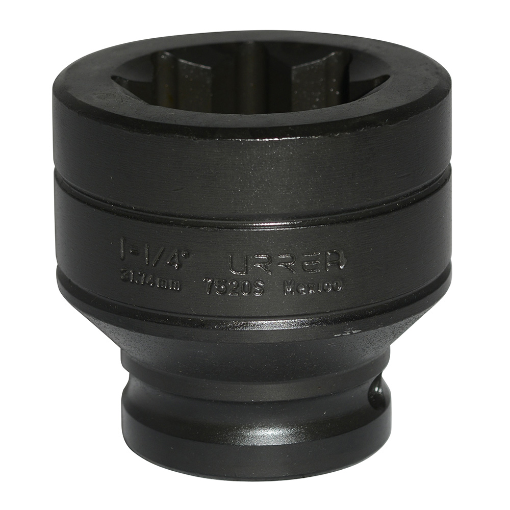 Dado de impacto cuadro de 3/4", 8 puntas, en pulgadas, 1-1/4"