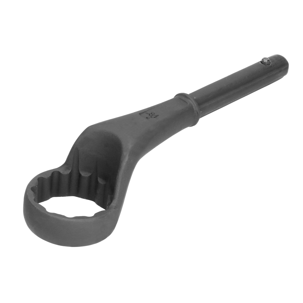 Llave acodada de alta palanca fosfatizada sin cola en pulgadas, 12 puntas, 2-1/4"