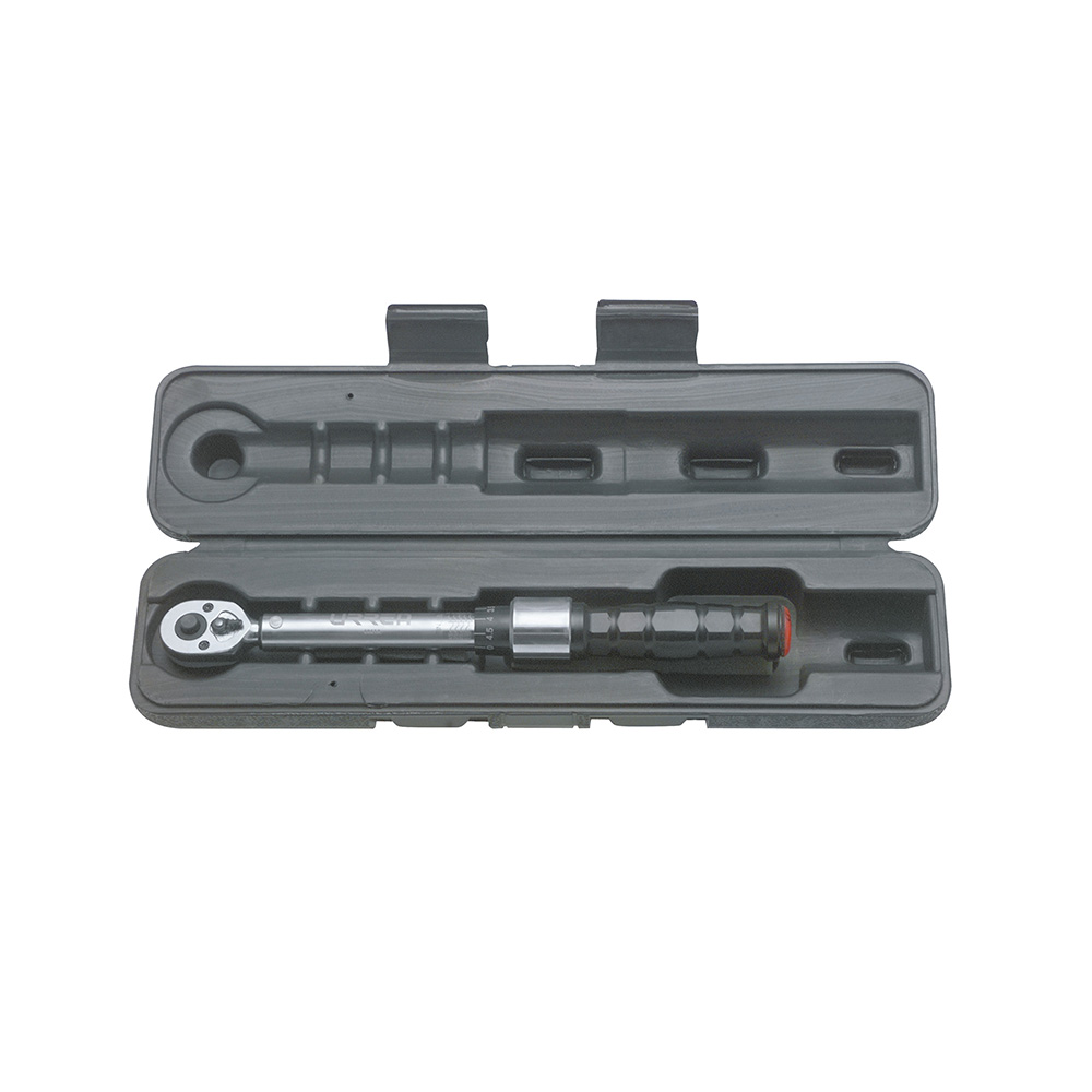 Torquímetro de trueno escala dual cuadro de 1/4", 20-150 in-lb