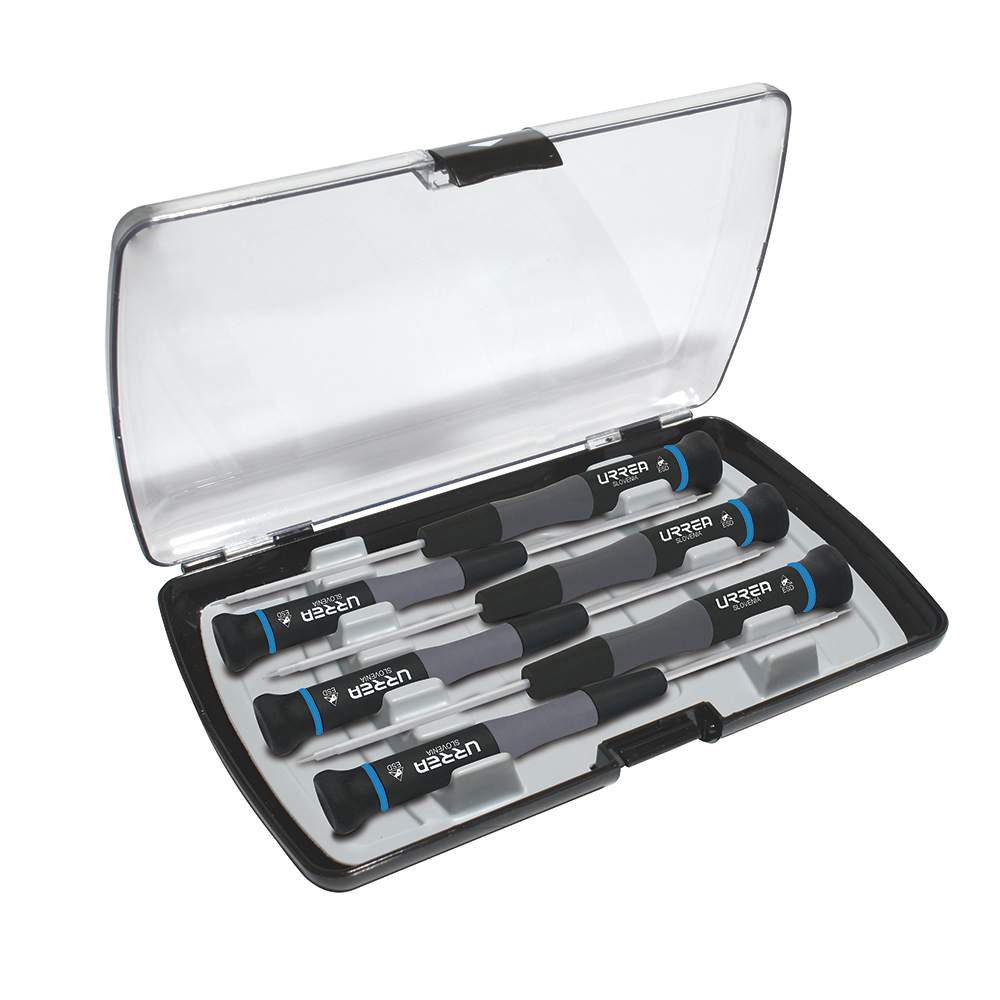 Juego de destornilladores de precisión ESD anti-estáticos punta Torx, 6 piezas