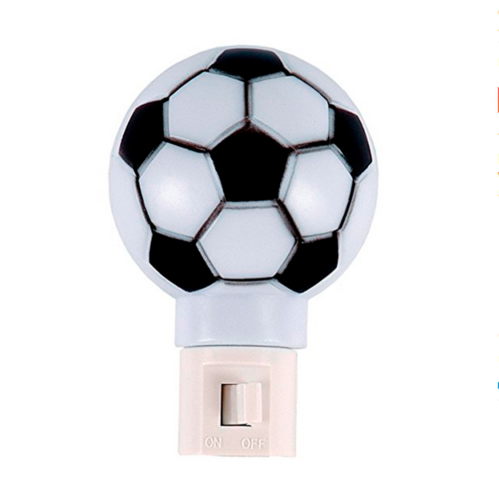 Lámpara decorativa de noche, fútbol 127 V