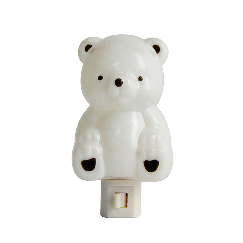 Lámpara decorativa de noche, oso 127 V