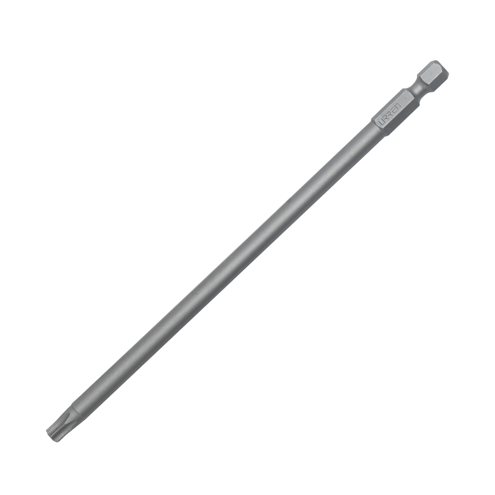 Punta Torx de poder hexágono de 1/4", T9 x 6"