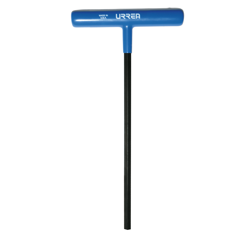 Llave hexagonal larga tipo "T" ergonómica métrica, 6 mm