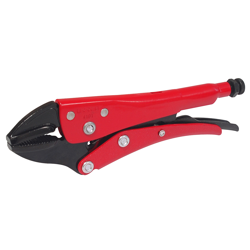 [4101] Pinza de presión de 9-1/2" quijada recta