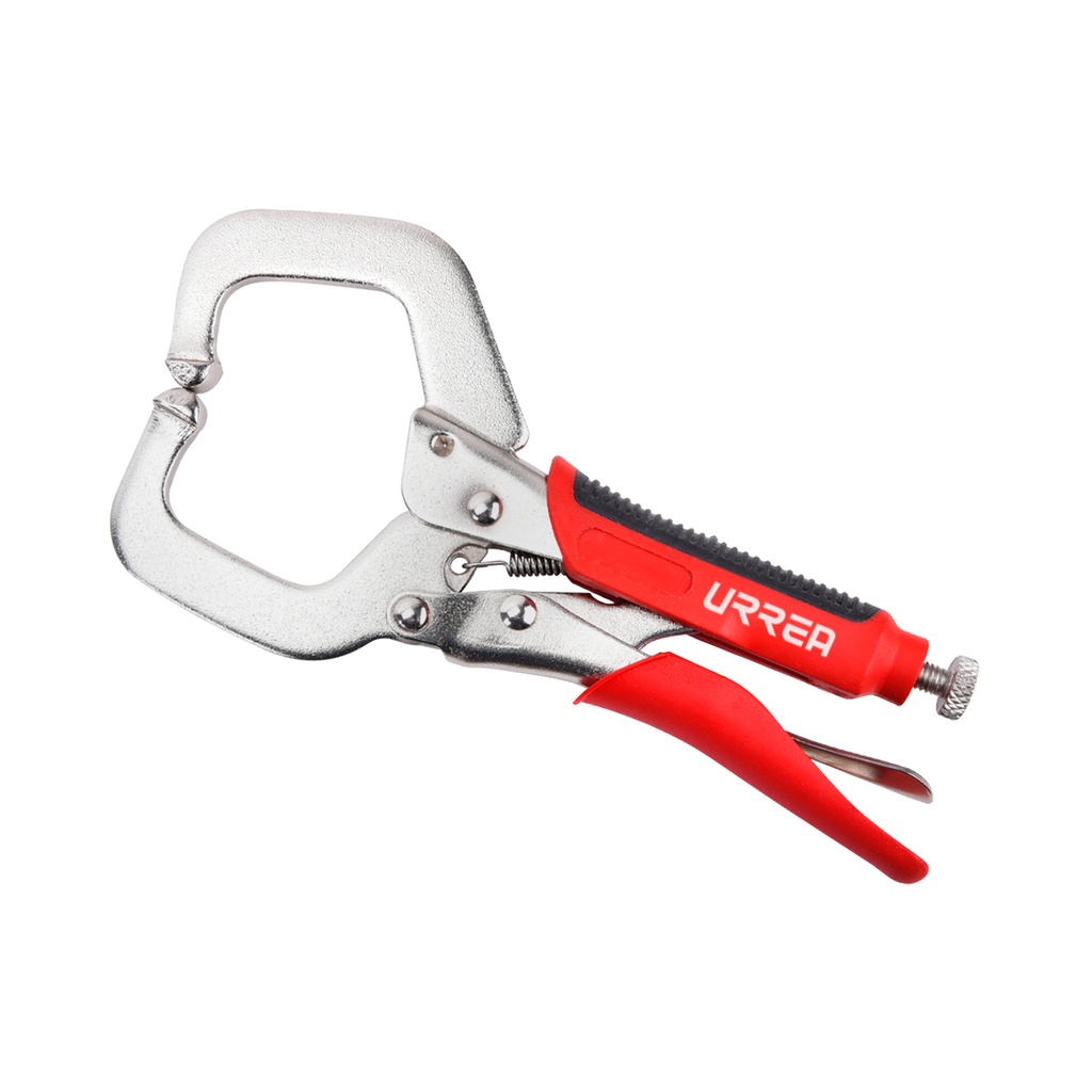 Pinza de presión de 6" con mango bimaterial  tipo "C"
