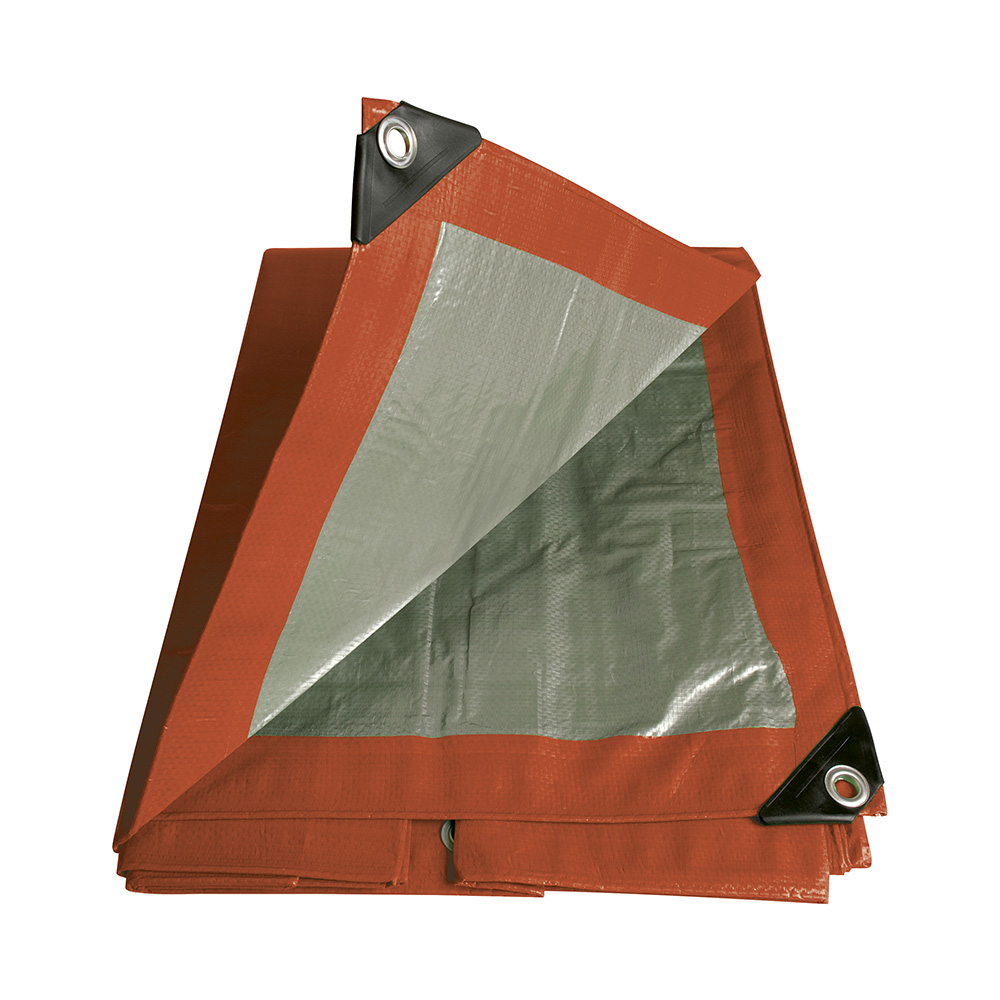 Lona de polietileno color rojo 4 x 5 m
