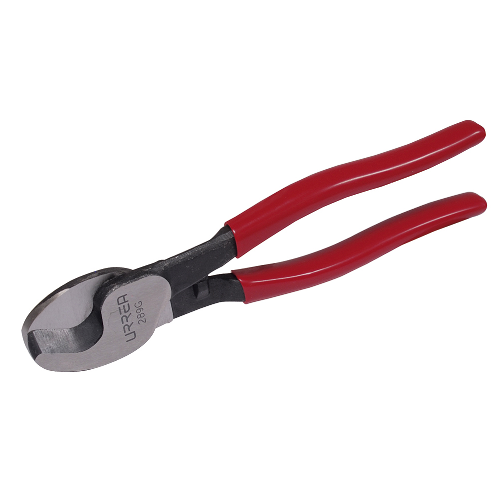 Tijera con mango rubber grip cortacable cobre AWG 1/0, 9-1/4"