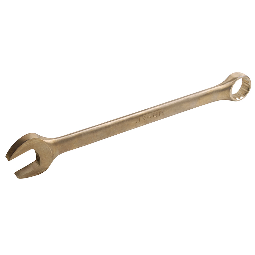 Llave combinada de bronce-aluminio antichispa en pulgadas, 12 puntas, 5/16"